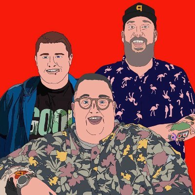 A podcast where three friends get together and talk about anything and everything that's not politics.