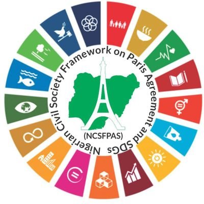We are Nigerian Civil Society Framework on Paris Agreement and SDGs (NCSFPAS).
Follow us as we follow NDCs & SDGs implementation in Nigeria!

@CSDevNet1 @PACJA1