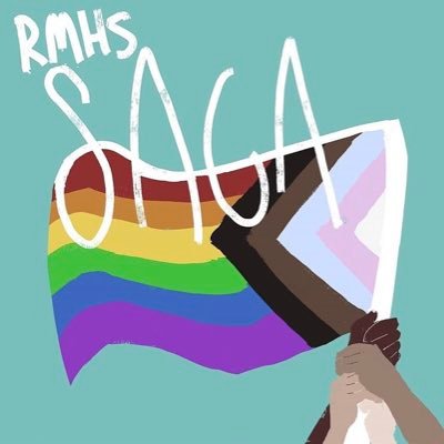 Our club’s Twitter/Instagram (rmhs_saga) share what’s going on in the community with gender issues/GLBTQI rights.