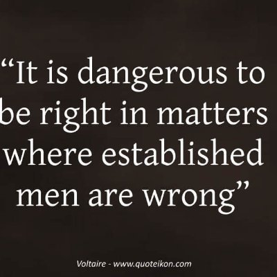 Where ignorance is bliss, it's folly to be wise !!
Where cannibalism is bliss, it's folly to be white !!