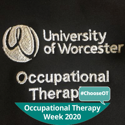 University of Worcester's BSc (Hons) and MSc (Pre-reg) Occupational Therapy Programmes. Account managed by staff and students