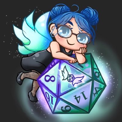 Master dice maker. Faerie at heart- stuck in the body of a goblin. She/her