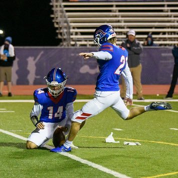 TCA 22’ 6’1 170 Kicker/Punter 4.3 GPA