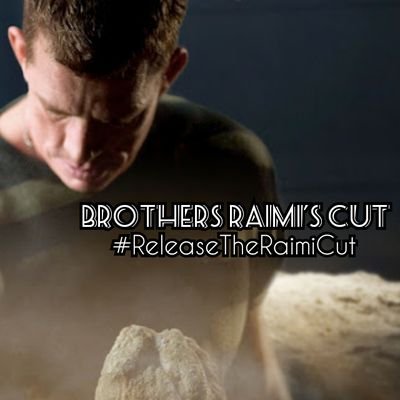 #BrothersRaimisCut is a campaign featuring the original and complete version of #SpiderMan3 written by Ivan and Sam Raimi.
#ReleaseTheRaimiCut