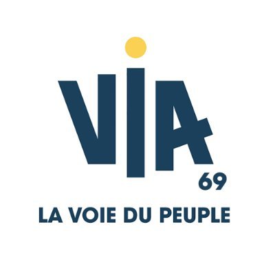 L'actualité de la délégation départementale du Rhône (69) de VIA - La voie du peuple @via_off (ex PCD -Parti Chrétien-Démocrate) présidé par @jfpoisson78