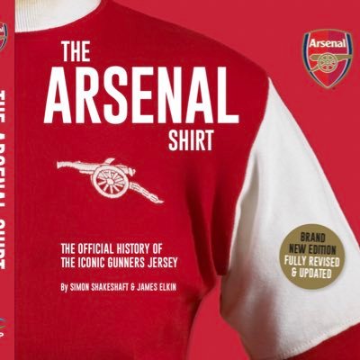 The BSB Awards nominated beautiful photographic coffee table book detailing story of iconic Gunners jersey. Revised & updated 2nd Edition Out Now