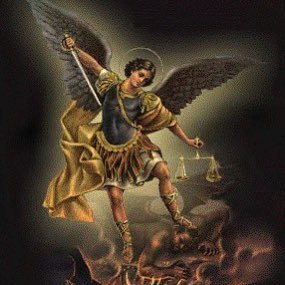 Saint Michael the Archangel, defend us in battle; be our protection against the wickedness and snares of the devil.