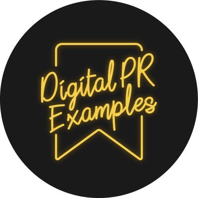 Official Digital PR Examples sharing the BEST work, tips and must reads | Contact digitalprexamples@gmail.com to be featured | Instagram: digitalprexamples ⭐️