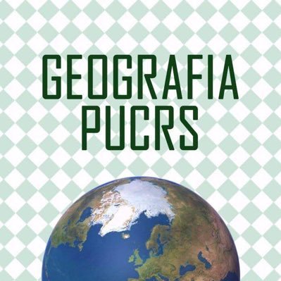Geografia_PUCRS's profile picture. Curso de Geografia (licenciatura e bacharelado) da @PUCRS.