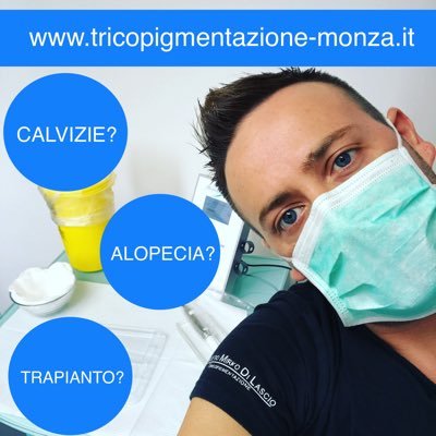 Ciao, sono Augusto tecnico tricopigmentista tra i primi in Italia ad aver introdotto questo innovativo trattamento che permette di risolvere la calvizie 🇮🇹