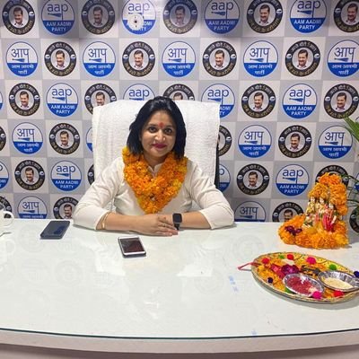 AAP Karawal Nagar District President of Mahila wing, SMC member of Khajuri ward, Salute to Our Real hero Arvind Kejriwal sir🙏🇮🇳