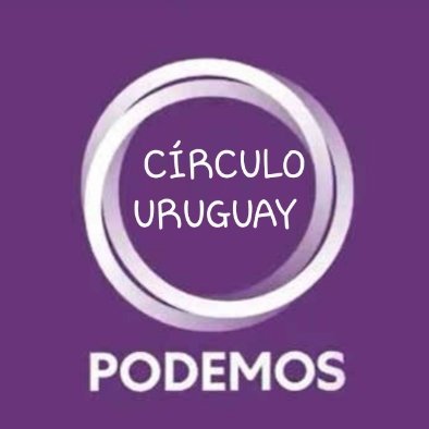 Círculo oficial de Podemos en Uruguay