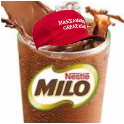 Just a humble merchant of delicious chocolate malt drinks! I'm not Alt-right, I'm Malt-right! Proud neoliberal account! Please don’t suspend!
