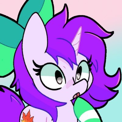 Hi, my name is Mable! Let's be mutuals!💚🤍💚🤍 / sfw!! /I'm a blind pony girl that loves Autumn weather and making friends!... and maybe I like girls too....