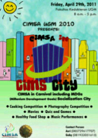CIMSA in Carnival Including MDGs (Millennium Development Goals) Socialization