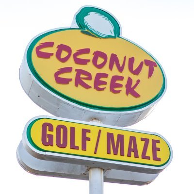 Coconut Creek offers two 18-hole golf courses and a giant size human maze. Coconut Creek is your key to adventure and fun!
