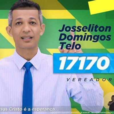 JosselitonT's profile picture. Olá sou Josseliton Domingos Telo , assistente social, especialista em saúde mental, álcool e outras drogas.
