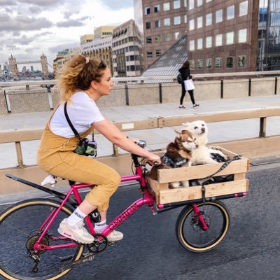 photographer, dog mum, living on a boat in london. usually riding or racing bikes. clinically tired. @dogsbybike