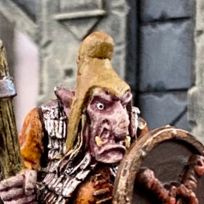 A disaffected easel painter exploring the world of war gaming miniatures.