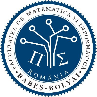 Faculty of Mathematics and Computer Science, Babeș-Bolyai University, Cluj-Napoca, Romania