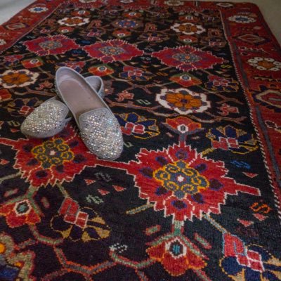 Oriental rug shop in the lovely market town of Olney, Buckinghamshire.