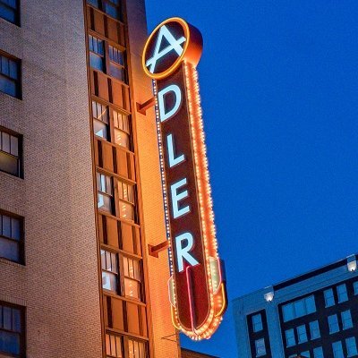 The Adler Theatre is a historic property that brings the Art Deco Movie Theatre culture to the Quad Cities Area