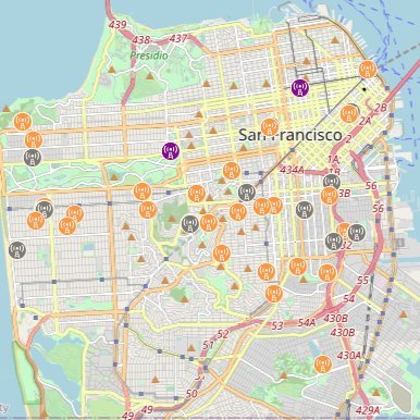 SFWEM is a volunteer-lead project to install a resilient, high speed, wireless network throughout San Francisco and the greater Bay Area for use during disaster