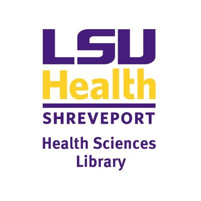 Official X posts from the library at LSU Health Shreveport. Names of databases/publishers are not endorsements. Ask our librarians: shlibref@lsuhs.edu
