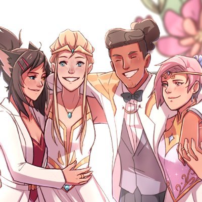 A #SPOP Wedding Unofficial Fanzine celebrating #Catradora and #Glimbow. Artwork @miriiart_ Project Finished. Account not monitored.