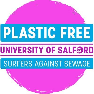 Working to free #UniversityofSalford from avoidable single-use plastic with @surfersagainstsewage Follow us for news, tips & events for the whole community.