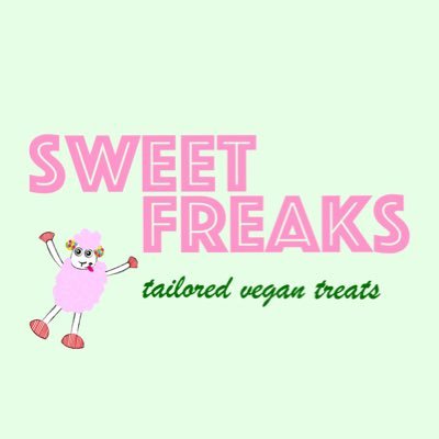 sweetfreaksvg's profile picture. Personalised vegan sweet gifts with 100% recyclable packaging. Small, independent, vegan-owned business. Free standard UK postage.