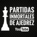 Partidas Inmortales (@ajedrezinmortal) Twitter profile photo