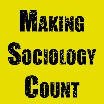 A media and consulting firm using sociology to solve problems, produce content, live sustainably, and build our global network!

#MakingSociologyCount