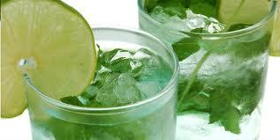 A high percentage of alcoholic beverages being consumed..