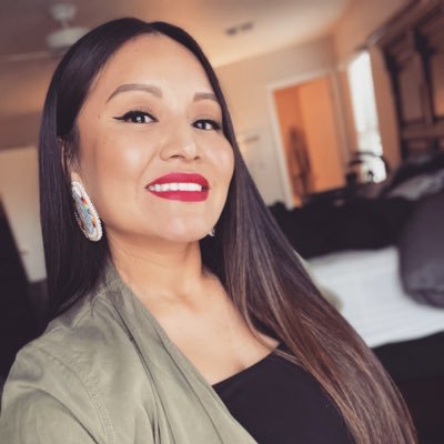 Diné + mother + social worker + Native Identity Advocate Click