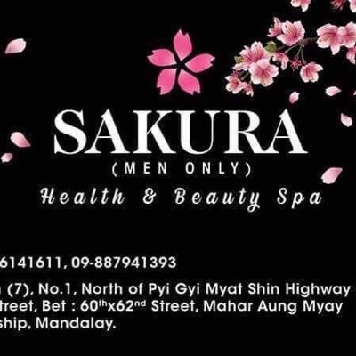 Mandalay Cityအကောင်းဆုံး ဝန်ဆောင်မူများ ရှိရာ Sakura Spa MDY မှကြိုဆိုပါတယ် CB ကသိလိုသမျှစုံစမ်းပါ စီးပွါးရေးလုပ်နေသည်မို့ မလိုအပ်သော စကားများ မပြောပါနှင့်