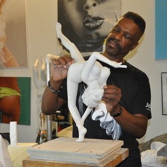 Ruel James is a renowned artist and sculpture based in Las Vegas and owner of the Ruel James Gallery