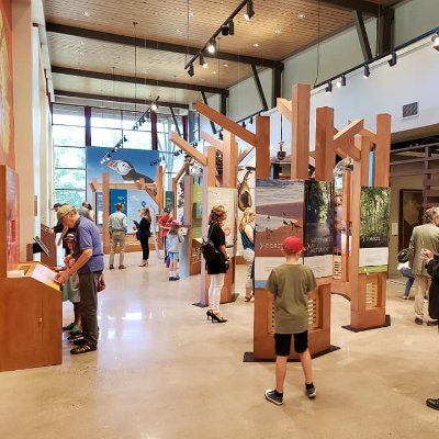 Birding exhibit provides bird’s information (education program) and interactive birding awareness in  the community with excited events and tours.