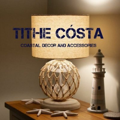 Here at Tithe Cósta we bring to you a growing selection of Coastal and Nautical Inspired Home Decor and Gifts!