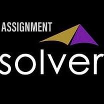 WE ASSIGNMENT SOLVER ARE ASSIGNMENT SERVICE PROVIDER. WE ARE VERY MUCH CAPABLE TO PROVIDE ANY KIND OF ASSIGNMENT HELP TO THE STUDENTS ALL OVER THE WORLD.