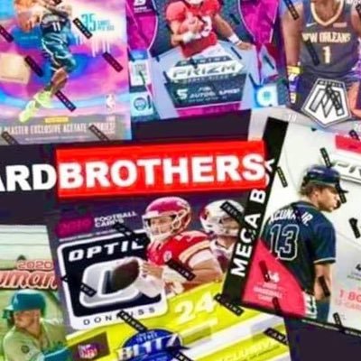 Two brothers bringing fire to your mailbox through price competing breaks! Join our Facebook page to join the cardboard family!