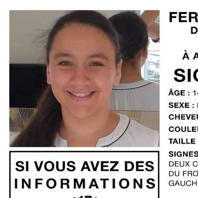 Cette page à été créée afin que vous nous aidiez à retrouver Feryel. #retrouvonsferyel
Facebook : https://t.co/DCuH51SS8N