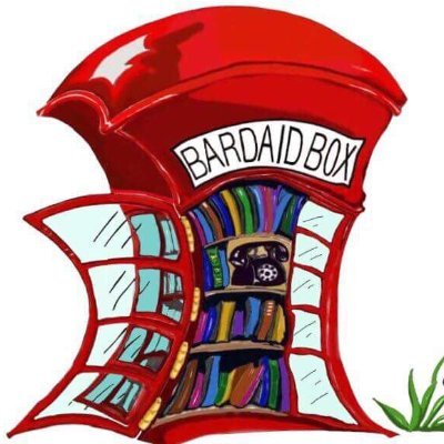 Rrrants supporting the Big Bardaid Boxes, telephone box libraries in Buckinghamshire and Hertfordshire. Independent author's shelf and poetry shelves in all.