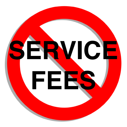 Companies charge you service fees but when can we charge them for all the time we spend on their mistakes? Use #paymeback or #servicefees and we'll retweet.