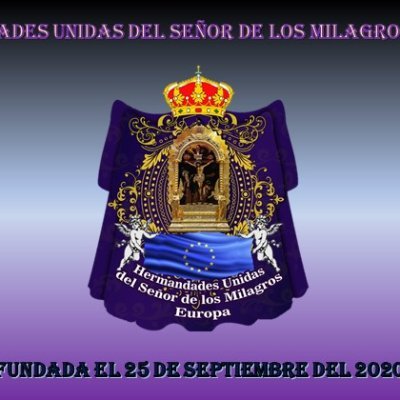 MilagrosEuropa's profile picture. Queridos hermanos y hermanas de las Hermandades y Cofradías del Señor de los Milagros en Europa