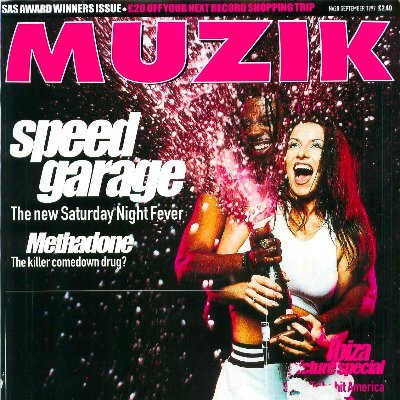 Tweeting random pages hourly from Muzik magazine (1995-2003). Occasional manual curation by admin @StuAA