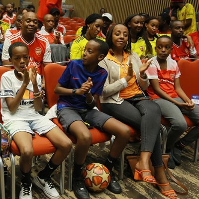 In Love with Kenya
Arsenal Fan
“If I were two-faced, would I be wearing this one?”