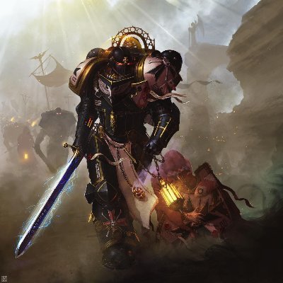 // Apothecary of Black Templar chapter. // All art posted are not mine, unless stated otherwise. //