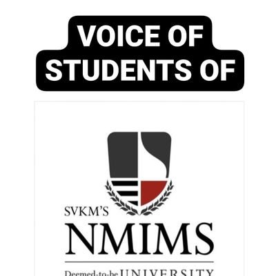 This page is for the sole purpose to raise the voices of the students of NMIMS.