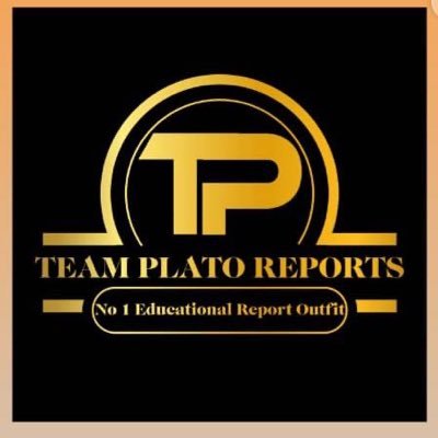 Welcome to the official page of TEAM PLATO REPORTS, the #1 Educational Reports Outfit in Nigeria.